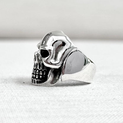 Skull Heavy Gothic Pirate Punk Biker Ring