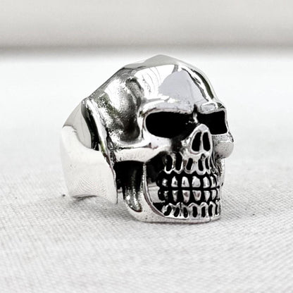 Skull Heavy Gothic Pirate Punk Biker Ring