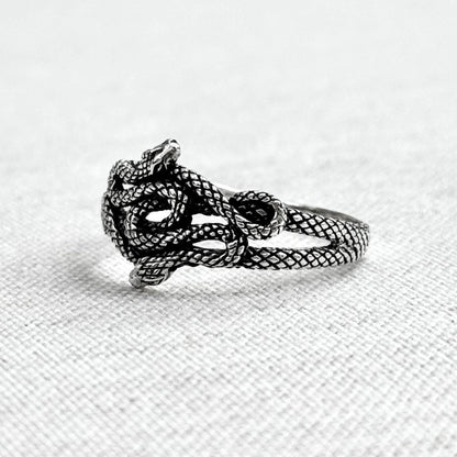 Ouroboros Viking Snake Jörmungandr World Serpent Ring