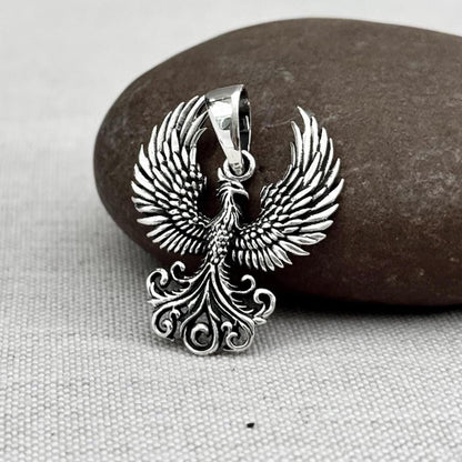 Phoenix Mythical Monster Legendary Immortal Fire Bird Pendant/Necklace