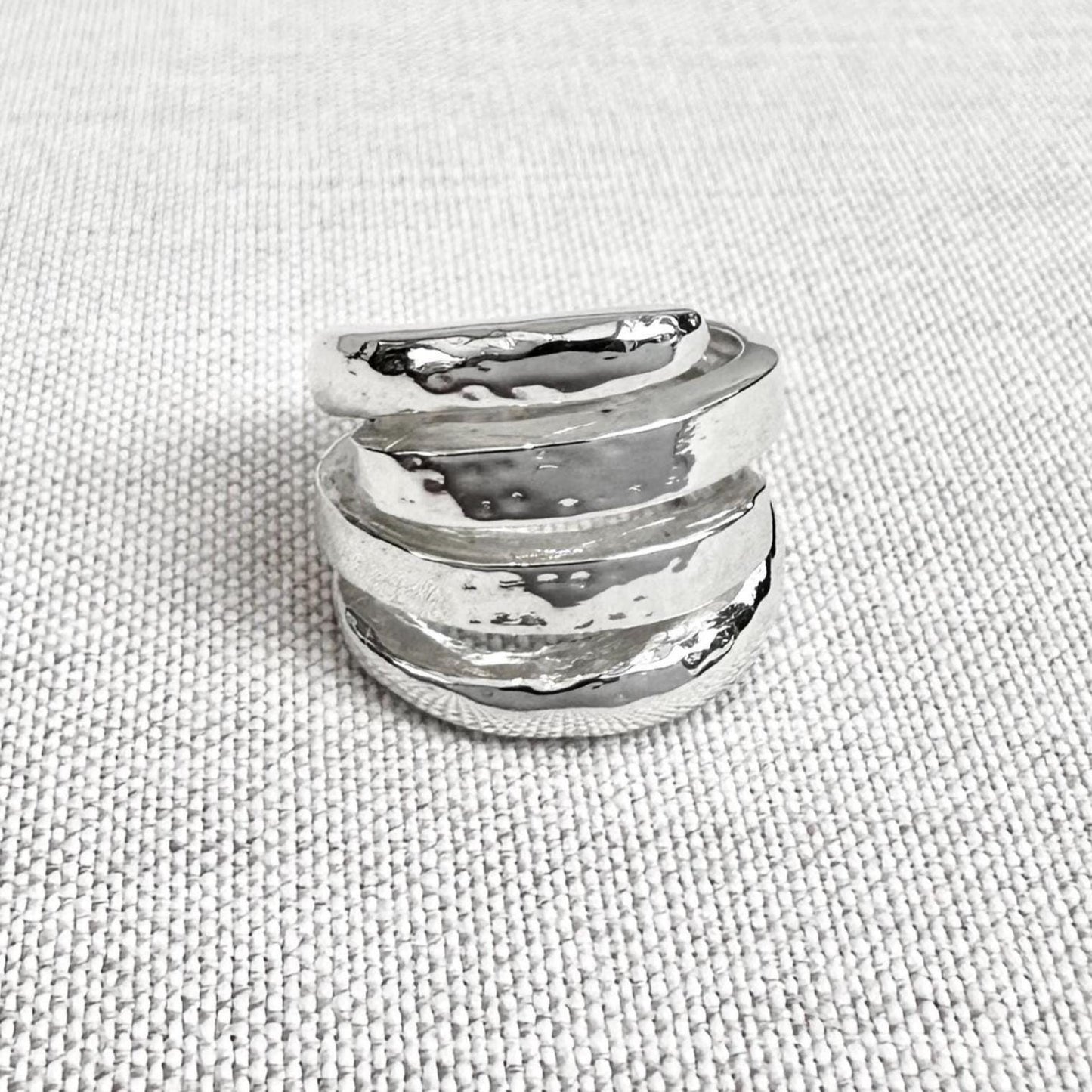 Spiral Wire Fashion Ring