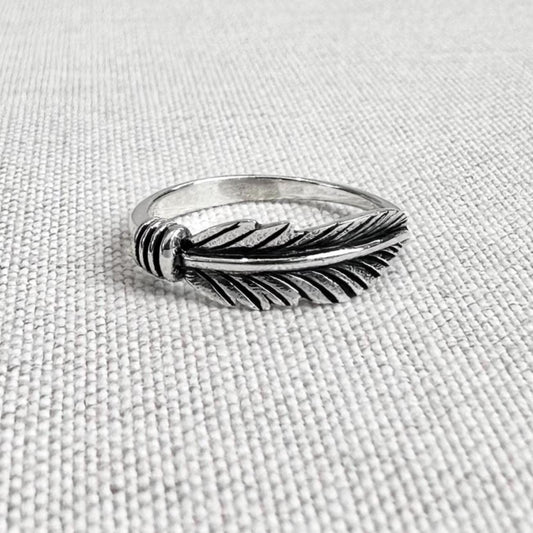 Bird Feather Eagle Native American Indians Ring