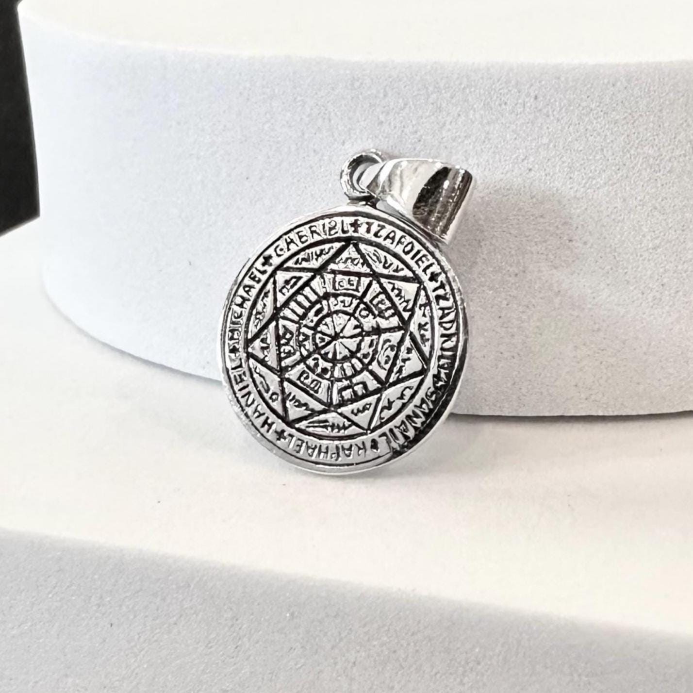 Key of Solomon Hebrew Jewish Magen Judaism Seal Pendant/Necklace