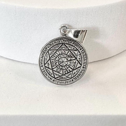 Key of Solomon Hebrew Jewish Magen Judaism Seal Pendant/Necklace