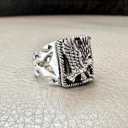 Eagle Falcon Indians Native American Tribe Ring