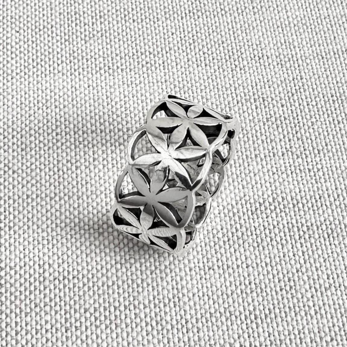 Flower of Life Celtic Sacred Ring