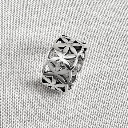 Flower of Life Celtic Sacred Ring