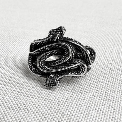 Ouroboros Viking Snake Jormungandr Serpent Ring