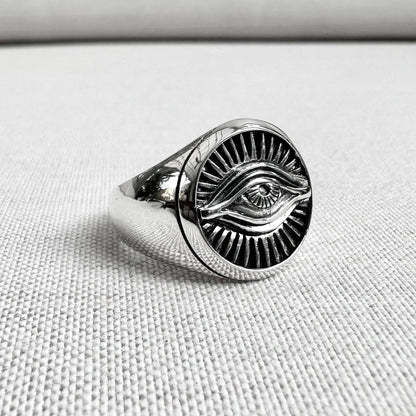 Egypt Eye of Horus Falcon God Ring