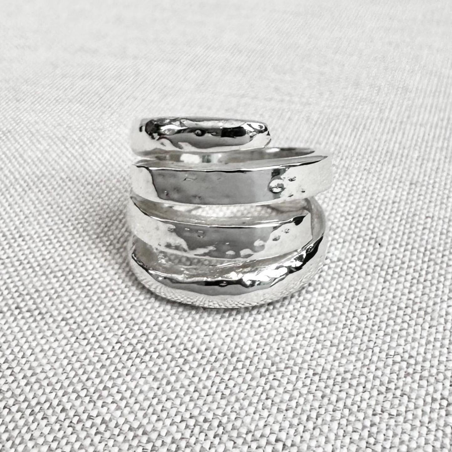 Spiral Wire Fashion Ring