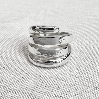 Spiral Wire Fashion Ring