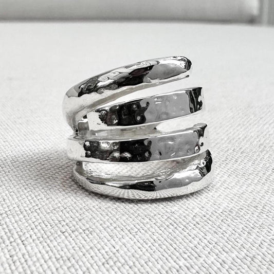 Spiral Wire Fashion Ring