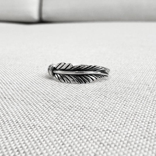 Bird Feather Eagle Native American Indians Ring
