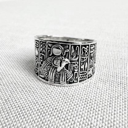 Ra Egyptian Sun God Deity Ring
