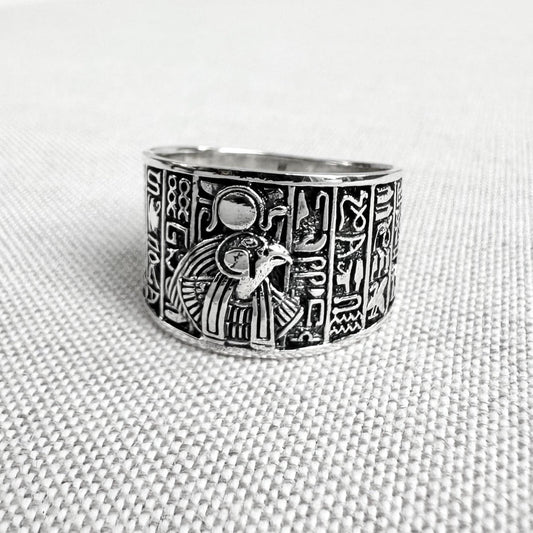 Ra Egyptian Sun God Deity Ring