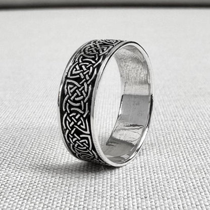 Celtic Infinity Knot Viking Endless Ring