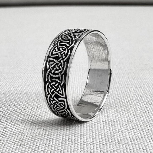 Celtic Infinity Knot Viking Endless Ring