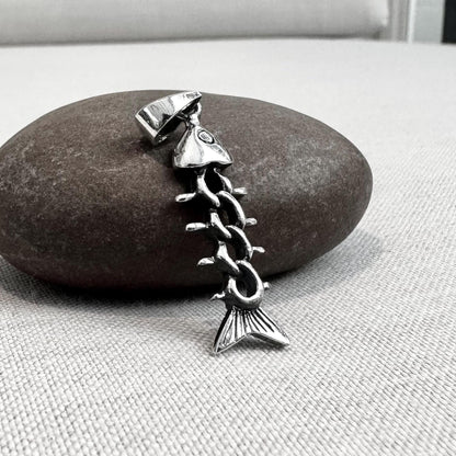 Fishbone Pendant/Necklace