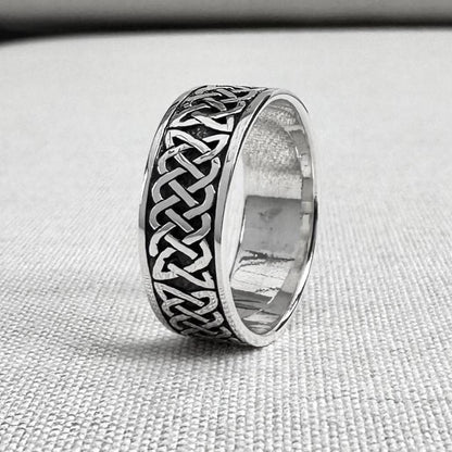 Celtic Infinity Knot Viking Endless Ring