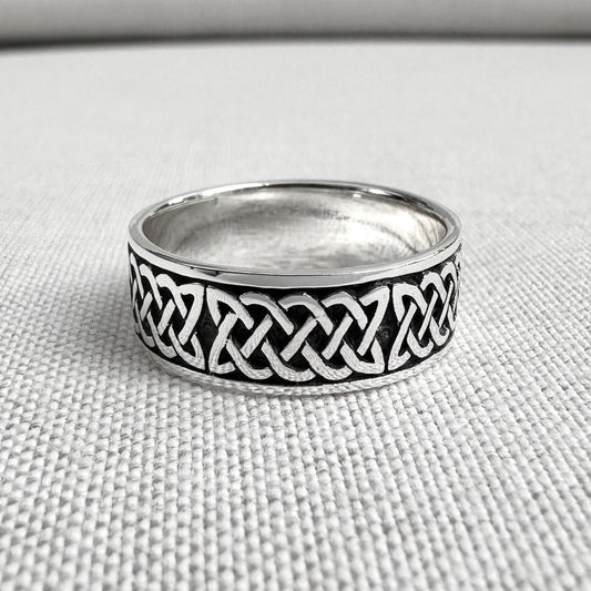 Celtic Infinity Knot Viking Endless Ring