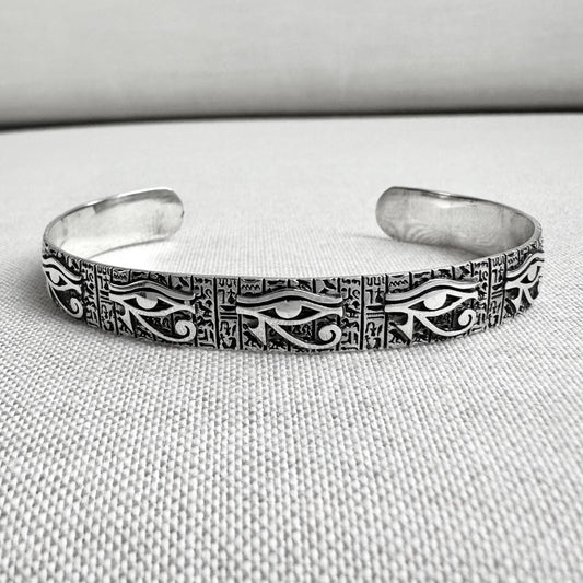 Egypt Eye of Horus Egyptian God Cuff Bracelet