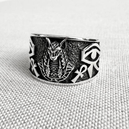 Bastet Egyptian Goddess Cat Ring