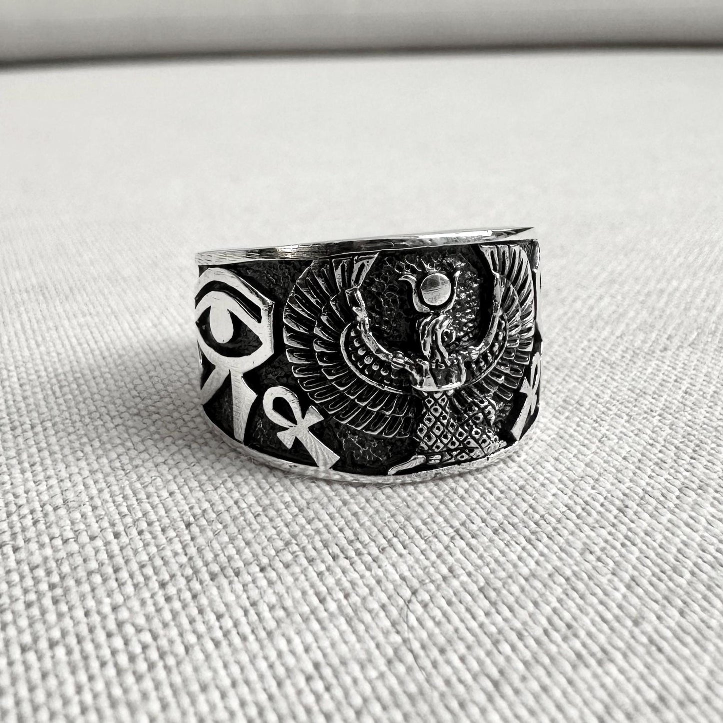 Isis Egyptian Goddess Deity Aset Ring