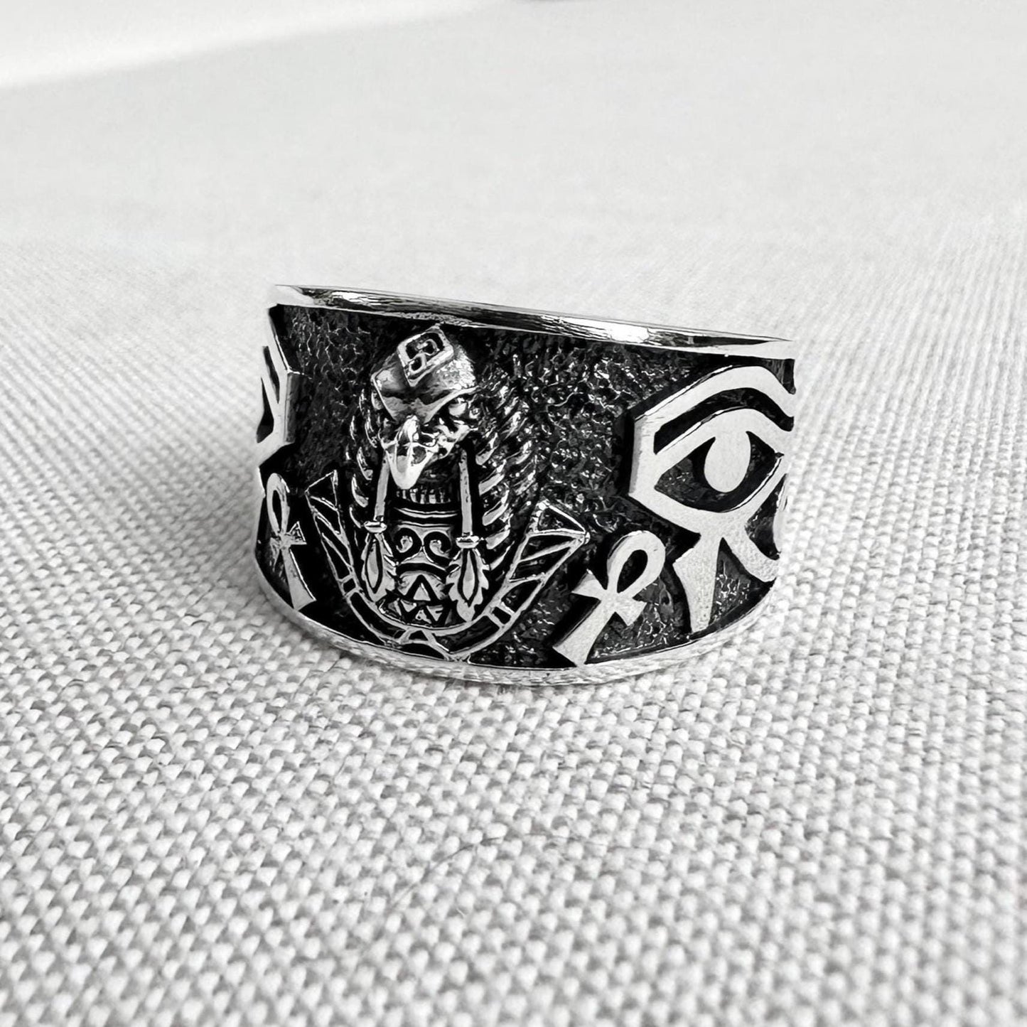 Horus Egyptian God Deity Amulet Ring