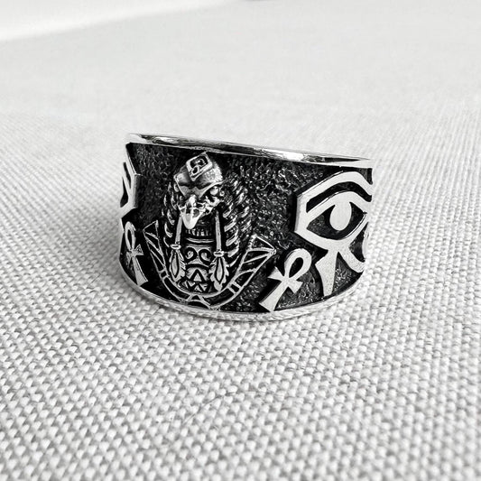 Horus Egyptian God Deity Amulet Ring