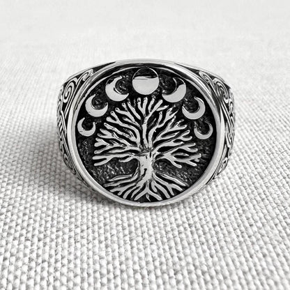 Tree of Life Viking Yggdrasil Celtic Ring