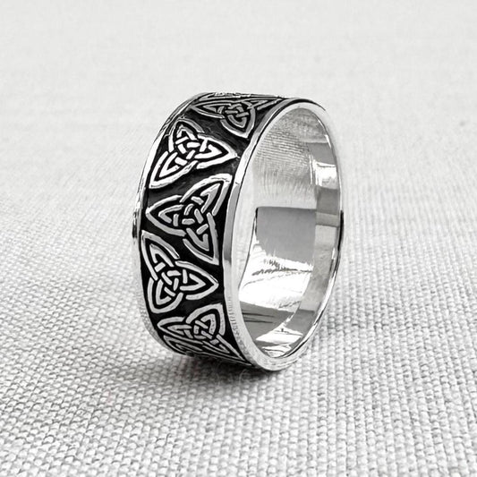 Triquetra Viking Celtic Infinity Knot Irish Ring