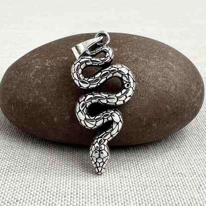 Snake Black Mamba Serpent Pendant/Necklace