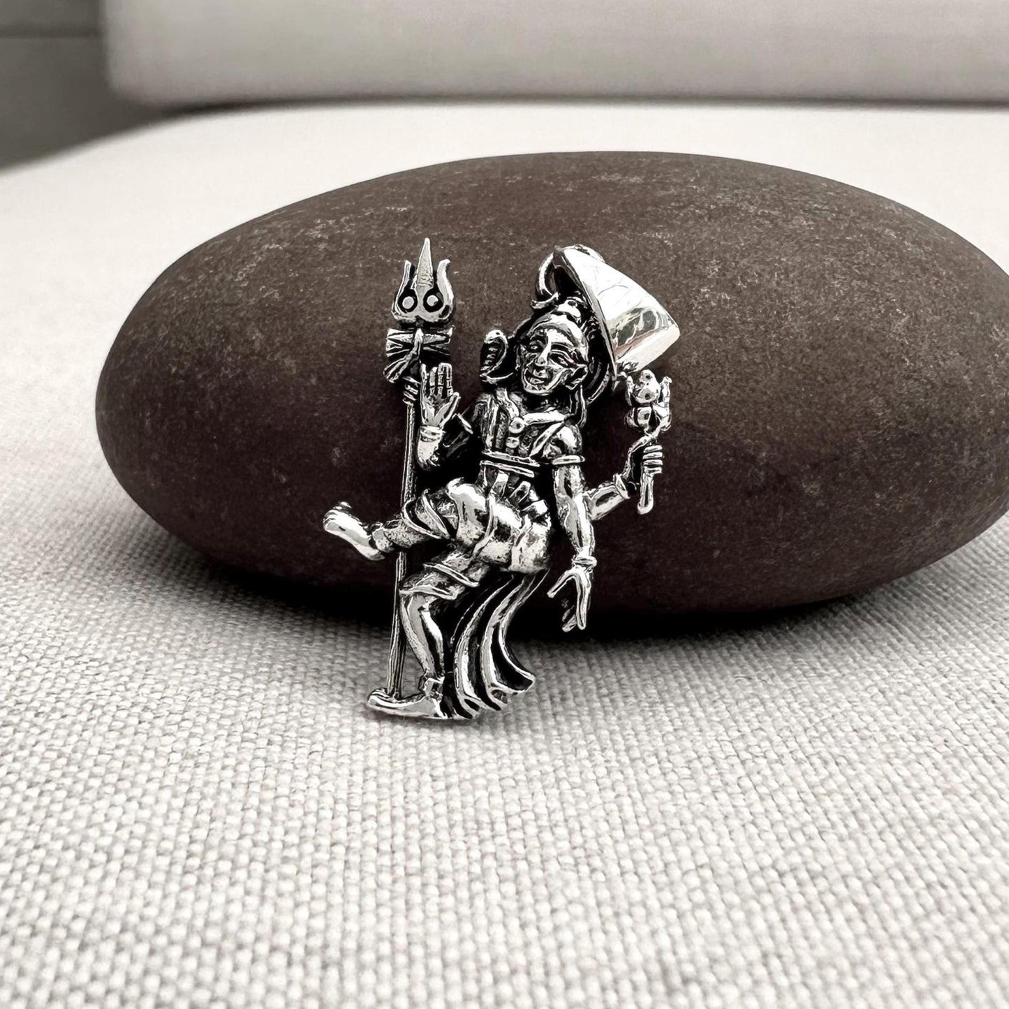 Shiva Trimurti Mahadeva Hindi God Pendant/Necklace
