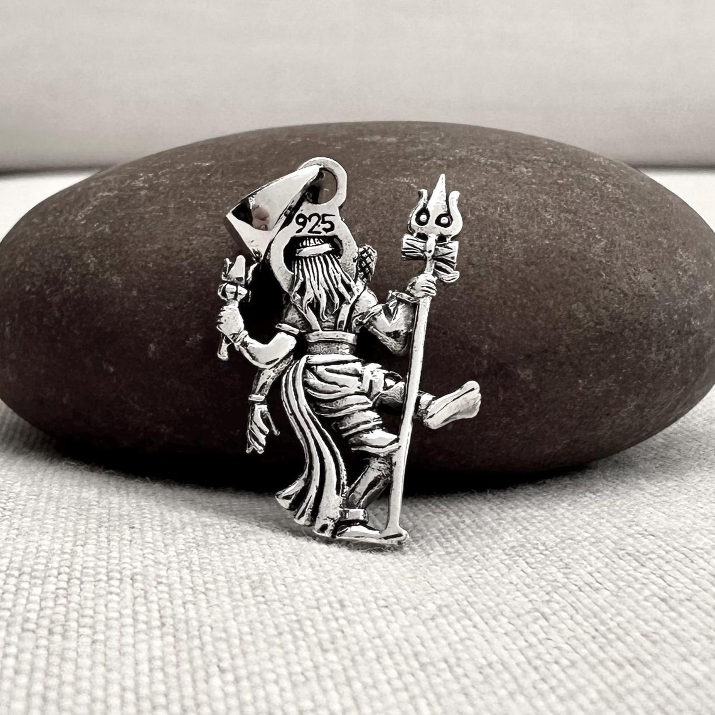 Shiva Trimurti Mahadeva Hindi God Pendant/Necklace