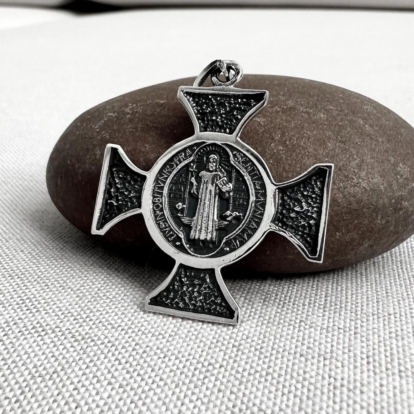 Saint Benedict Templar Cross Pendant/Necklace