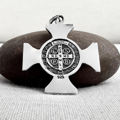 Saint Benedict Templar Cross Pendant/Necklace