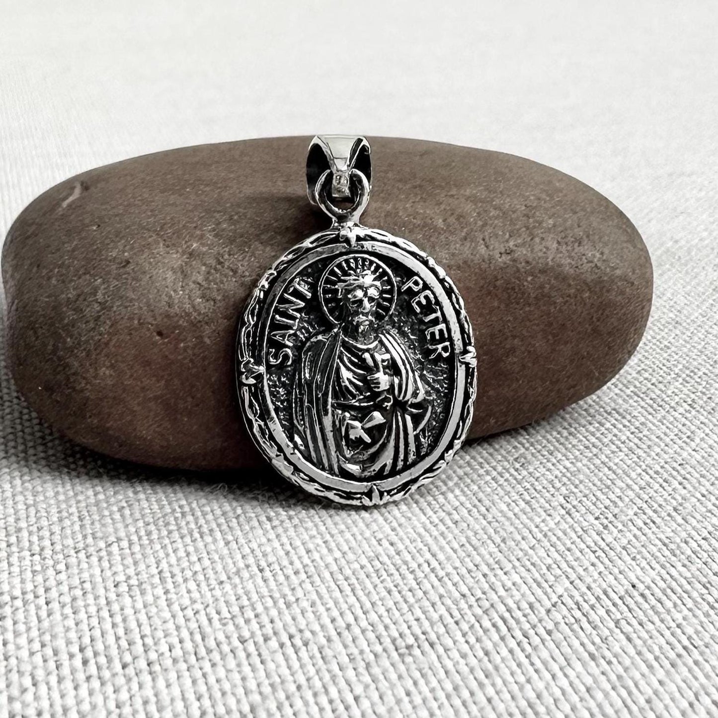 Saint Peter Jesus Apostle Catholic Pendant/Necklace