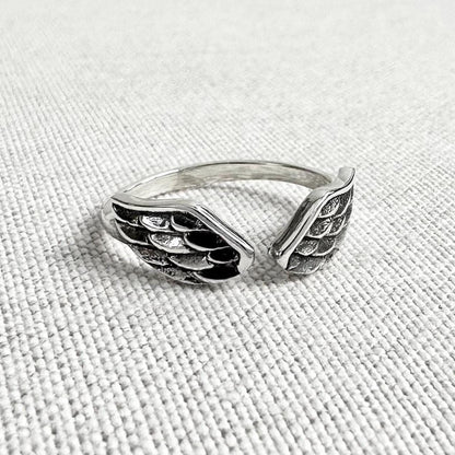 Angel Wings Fairy Women Fashion Ring