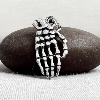 Skeleton Hand Bones Pendant/Necklace