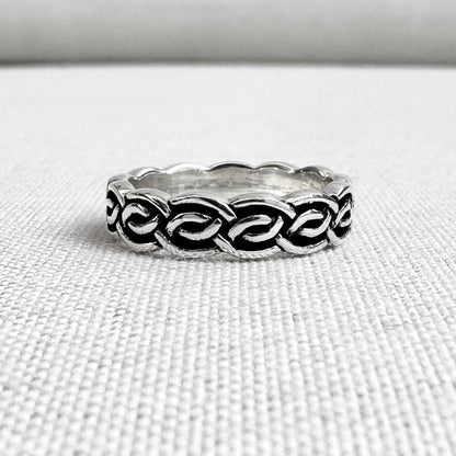 Infinity Celtic Knot Viking Irish Ring