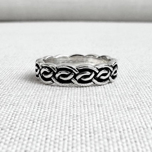 Infinity Celtic Knot Viking Irish Ring