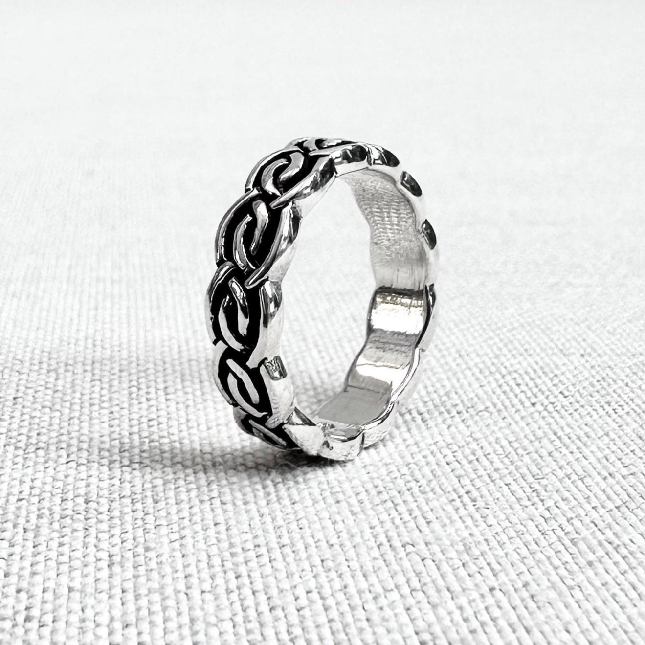 Infinity Celtic Knot Viking Irish Ring