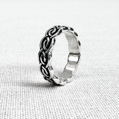Infinity Celtic Knot Viking Irish Ring