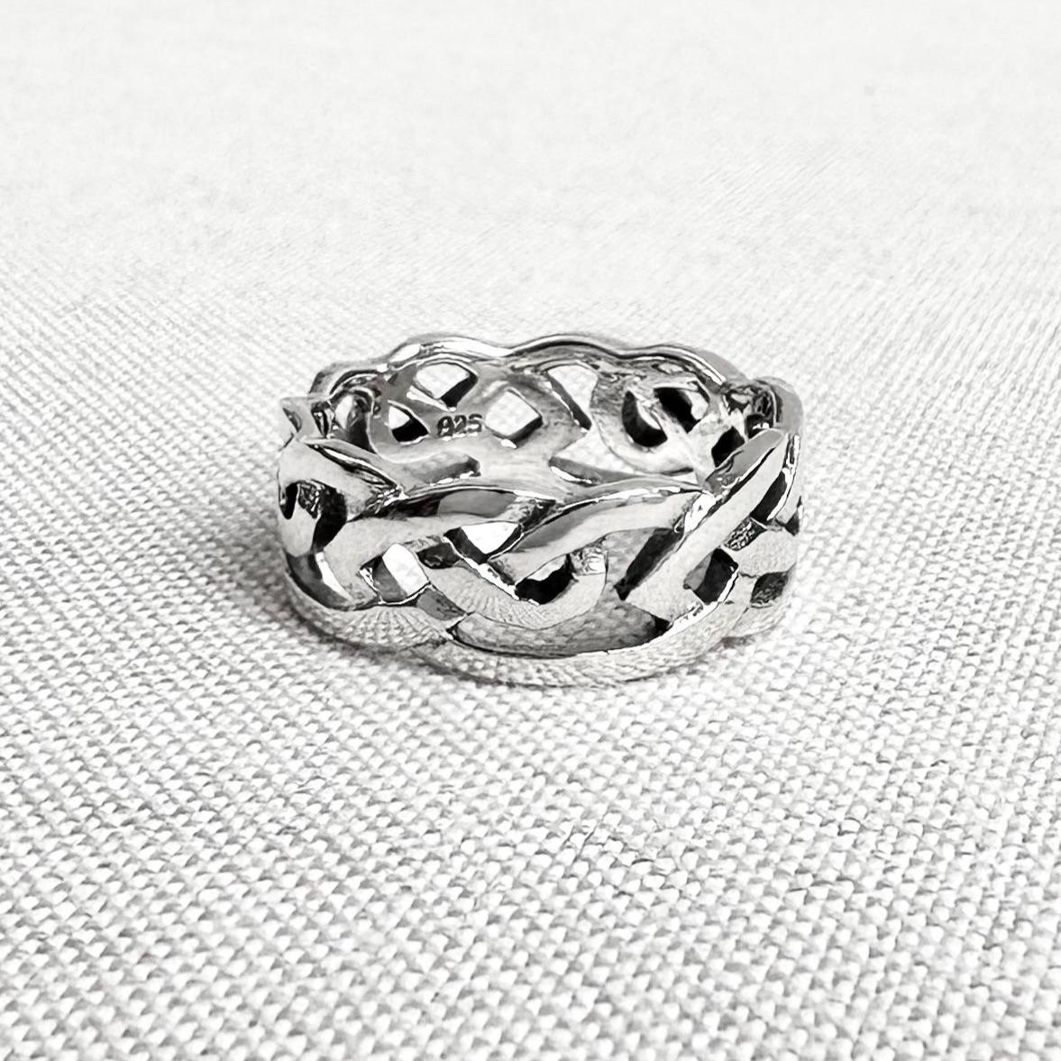 Infinity Celtic Knot Viking Irish Ring