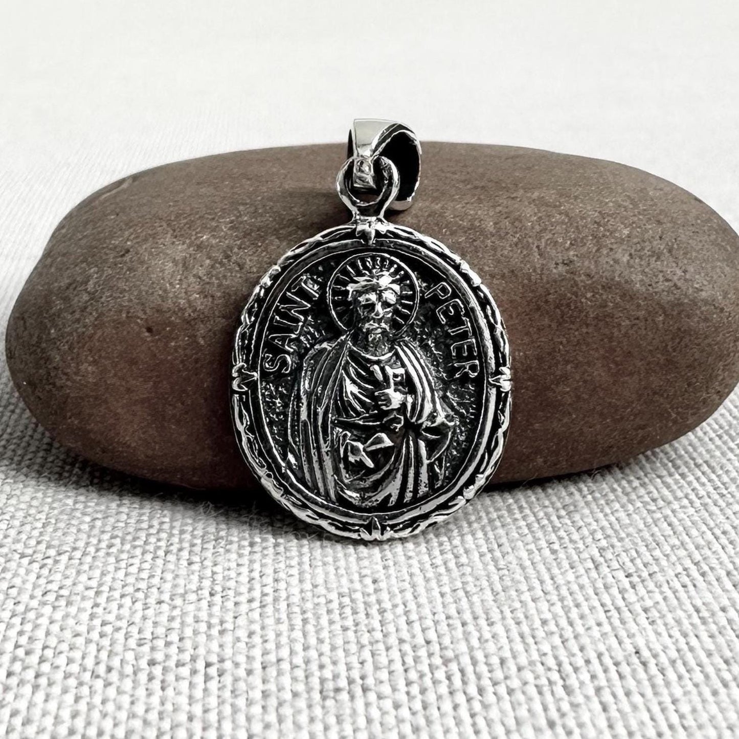 Saint Peter Jesus Apostle Catholic Pendant/Necklace