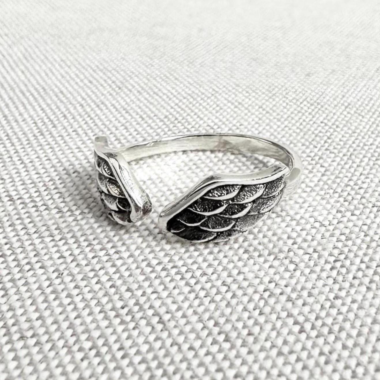 Angel Wings Fairy Women Fashion Ring