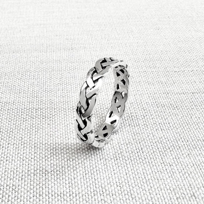 Infinity Celtic Knot Endless Viking Irish Ring