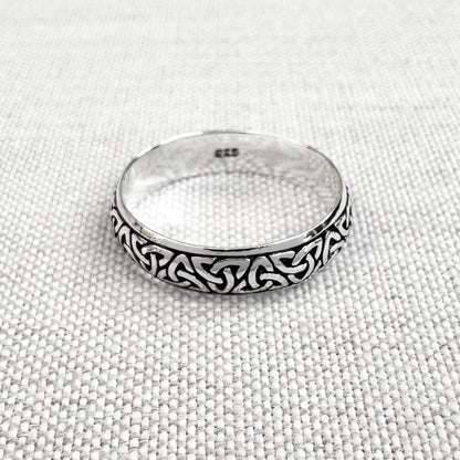 Triquetra Viking Celtic Trinity Knot Ring