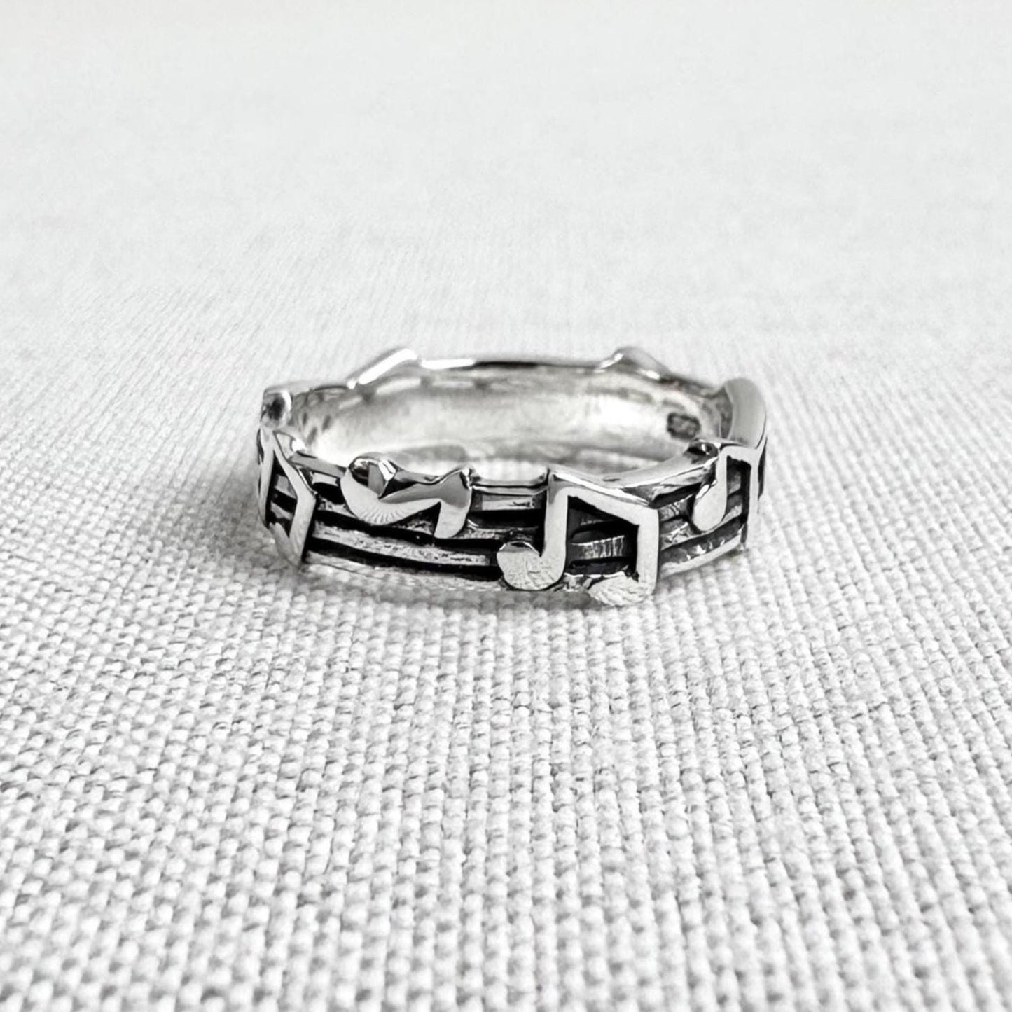 Music Notes Artist Ring