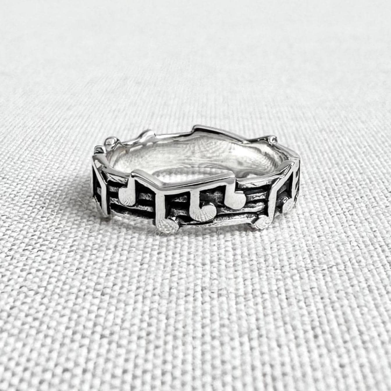 Music Notes Artist Ring
